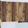 Image de Meuble Mural Porto Bois Ancien 50 X 31 X 100 Cm Vidaxl