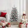 Image de vidaXL Ensemble de Boules de Noël 25 pc Transparent Ø 8 cm Plastique 42018886