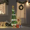 Image de Sapin de Noël lumineux - VIDAXL - 180 cm - 3 boîtes-cadeaux - Multicolore - Intérieur/Extérieur
