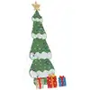 Image de Vidaxl sapin lumineux avec 3 boîtes-cadeaux 2d blanc chaud