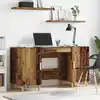 Image de Bureau Bois Ancien 140 X 50 X 75 Cm Bois D'ingénierie Vidaxl