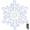Image de Vidaxl flocon avec 156 led bleu 55.5 x 55.5 x 0.75cm pvc