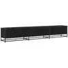 Image de Vidaxl unites tv 240 x 35 x 41 cm chêne noir bois d'ingénierie