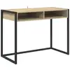 Image de Vidaxl bureau avec stockage sonoma 100 x 50 x 75 cm bois d'ingénierie