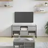 Image de Meuble Tv Gris Sonoma 100 X 36 X 49,5 Cm Bois D'ingénierie Vidaxl