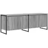 Image de Vidaxl meuble tv 140 x 36 x 49.5 cm gris sonoma bois d'ingénierie