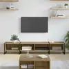 Image de Meuble Tv Chêne Artisan 170,5 X 36 X 30,5 Cm Bois D'ingénierie Vidaxl