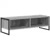 Image de Vidaxl meuble tv 100 x 36,5 x 30,5 cm gris sonoma bois d'ingénierie