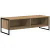 Image de Vidaxl meuble tv 100 x 36,5 x 30,5 cm chêne artisan bois d'ingénierie