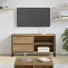 Image de Meuble Tv 100 X 36 X 49,5 Cm Chêne Artisan Bois D'ingénierie Vidaxl