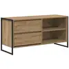 Image de Vidaxl meuble tv 100 x 36 x 49,5 cm chêne artisan bois d'ingénierie