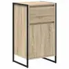 Image de Vidaxl buffet avec tiroir sonoma 43 x 36 x 75,5 cm bois d'ingénierie