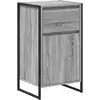 Image de Vidaxl buffet gris sonoma 43 x 36 x 75,5 cm bois d'ingénierie