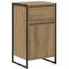 Image de Vidaxl buffet chêne artisan 43 x 36 x 75,5 cm bois d'ingénierie