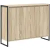 Image de Vidaxl meuble d'appoint sonoma 96,5 x 30 x 75 cm bois d'ingénierie