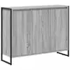Image de Vidaxl meuble d'appoint gris sonoma 96,5 x 30 x 75 cm