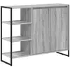 Image de Vidaxl meuble d'appoint gris sonoma 96,5 x 30 x 75 cm