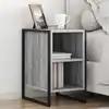 Image de Table De Chevet 2 Pcs Gris Sonoma 39.5 X 30 X 50 Cm Vidaxl