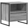 Image de Vidaxl table de chevet gris sonoma 50 x 39,5 x 50 cm bois d'ingénierie