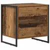Image de Vidaxl table de chevet bois ancien 50 x 39,5 x 50 cm bois d'ingénierie