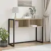 Image de Table D'appoint Sonoma 100 X 36 X 75 Cm Bois D'ingénierie Vidaxl