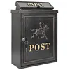 Image de Boîte aux lettres murale vintage - vidaXL - Bronze - Aluminium coulé - 29x13x41 cm - Anti-rouille - Imperméable