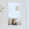 Image de Miroir Mural Rectangulaire 60 X 40 Cm Verre Trempé Vidaxl