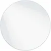 Image de Miroir mural moderne - vidaXL - Ø 30 cm - Verre trempé - Sans cadre - Mousse EVA - Usage intérieur - Entretien facile