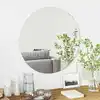 Image de Miroir Mural Rond Ø 70 Cm Verre Trempé Vidaxl