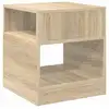 Image de Vidaxl table d'appoint chêne sonoma 40,5 x 40 x 45 cm