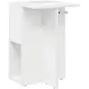 Image de Vidaxl table d'appoint blanc 35 x 40 x 55 cm bois d'ingénierie