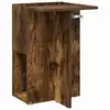 Image de Vidaxl table d'appoint chêne fumé 35 x 40 x 55 cm bois d'ingénierie