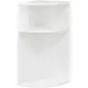 Image de Vidaxl table d'appoint blanc brillant 29,6 x 29,6 x 60 cm