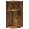 Image de Vidaxl table d'appoint chêne fumé 29,6 x 29,6 x 60 cm