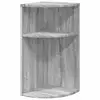 Image de Vidaxl table d'appoint gris sonoma 29,6 x 29,6 x 60 cm