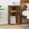 Image de Table D'appoint Bois Ancien 29,6 X 29,6 X 60 Cm Vidaxl