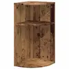 Image de Vidaxl table d'appoint bois ancien 29,6 x 29,6 x 60 cm