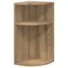 Image de Vidaxl table d'appoint chêne artisanal 29,6 x 29,6 x 60 cm