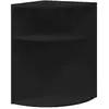 Image de Vidaxl table d'appoint noir 39,7 x 39,7 x 60 cm bois d'ingénierie