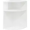 Image de Vidaxl table d'appoint blanc brillant 39,7 x 39,7 x 60 cm
