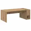 Image de Vidaxl table basse chêne artisanal 101,5 x 50 x 37 cm