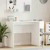 Image de Bureau Blanc 109 X 50 X 78 Cm Bois D'ingénierie Vidaxl