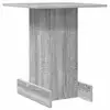 Image de Vidaxl table d'appoint gris sonoma 44,5 x 45 x 55 cm bois d'ingénierie