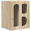 Image de Vidaxl table de chevet chêne sonoma 40 x 35 x 50 cm bois d'ingénierie