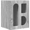 Image de Vidaxl table de chevet gris sonoma 40 x 35 x 50 cm bois d'ingénierie