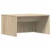 Image de Vidaxl bureau mural chêne sonoma bois d'ingénierie 60 x 45 x 30 cm