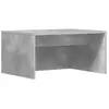 Image de Vidaxl bureau mural gris béton bois d'ingénierie 60 x 45 x 30 cm