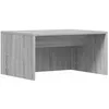 Image de Bureau mural - vidaXL - Gris Sonoma - 60x45x30 cm - Bois dingénierie - Design moderne - Gain de place