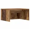 Image de Vidaxl bureau mural bois ancien bois d'ingénierie 60 x 45 x 30 cm