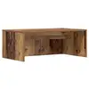 Image de Vidaxl bureau mural bois ancien bois d'ingénierie 80 x 45 x 30 cm